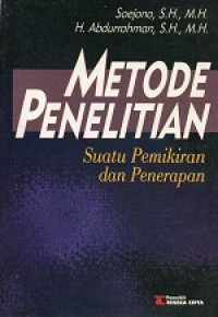 Image of Metode penelitian kuantitatif