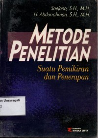 Image of Metode Penelitian