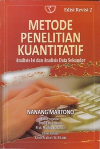 Image of METODE PENELITIAN KUANTITATIF