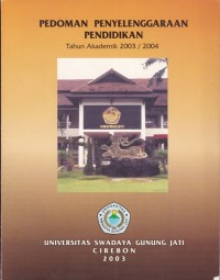 Image of PEDOMAN PENYELENGGARAAN PENDIDIKAN UGJ 2003