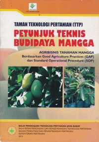 Image of PETUNJUK TEKNIS BUDIDAYA MANGGA
