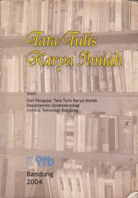 Image of Tata Tulis Karya Ilmiah