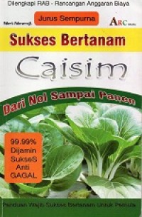 Image of Sukses Bertanam Caisim