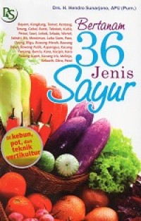 Image of Bertanam 36 Jenis Sayur