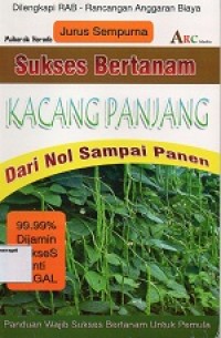 Image of Sukses Bertanam Kacang Panjang