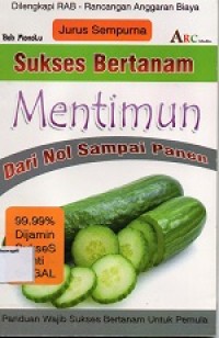Image of Sukses Bertanam Mentimun