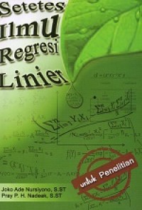 Image of Setetes Ilmu Regresi