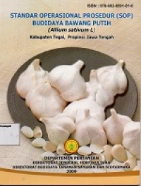 Image of Standar Operasional Prosedur Budidaya Bawang Putih