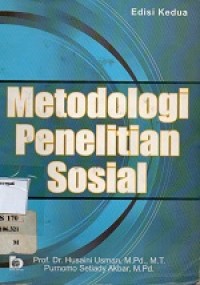 Image of Metodologi Penelitian Sosial